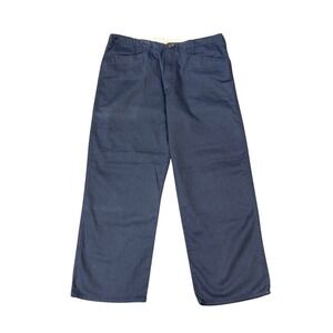County FB Frisco County Navy Work Pants Made in USA Style 1001A Mens 36x32.5